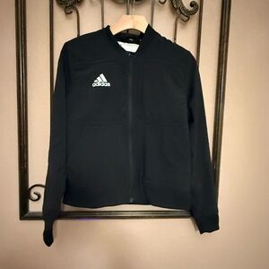Adidas Women’s Black Zip-Up Jacket